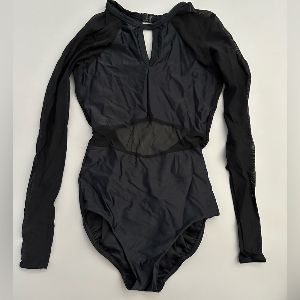 Five Dancewear leotard petite adult long sleeve